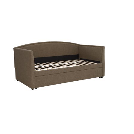 Better Homes and Gardens Daybed with Trundle (Fabric, Oatmeal)