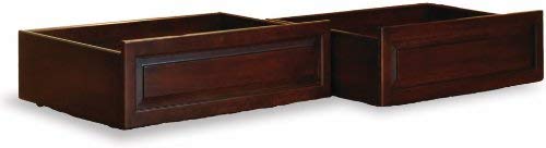 Atlantic Furniture Raised Panel Storage Drawers (Set of 2) - Twin/Full - Natural Maple