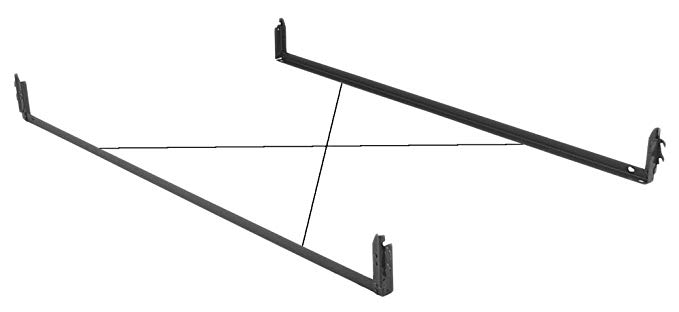 Low Profile Hook-On Rail System - Twin/Full Size