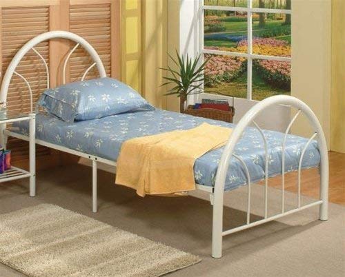 Twin Size Bed - Cape Cod Style White Finish