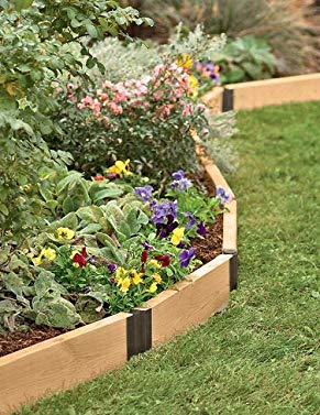 Raised Bed Corners, Pivoting Connectors, 8 Inch Set of 2