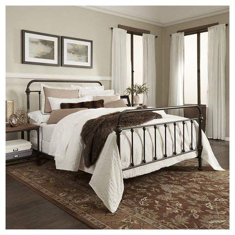 Tilden Standard Metal Bed - Bronze (King)