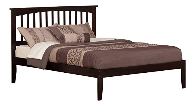 Atlantic Furniture Mission King Traditional Bed in Espresso