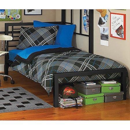 metal twin bed by Your Zone (Twin, Black)