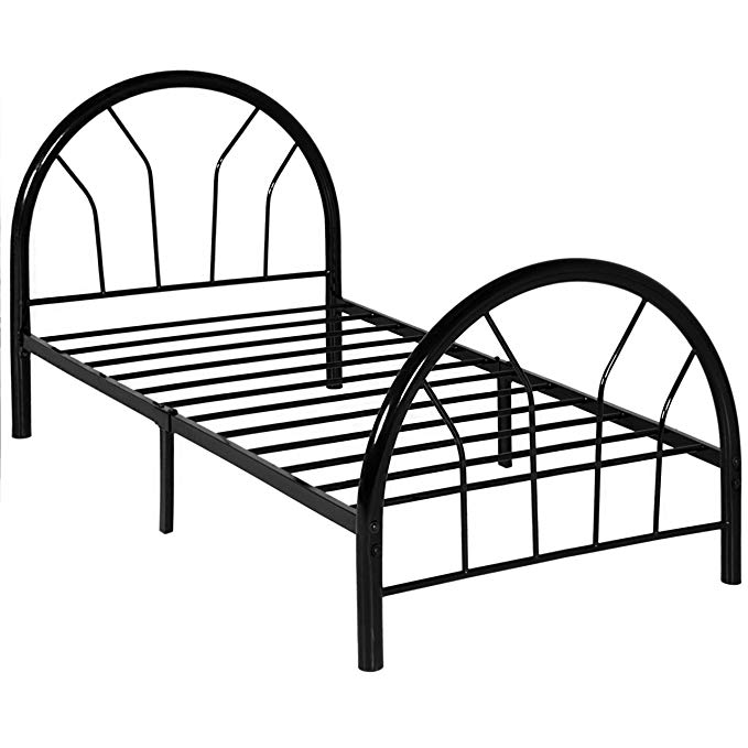 Best Choice Products Metal Bed Frame Set w/Headboard Footboard, Twin