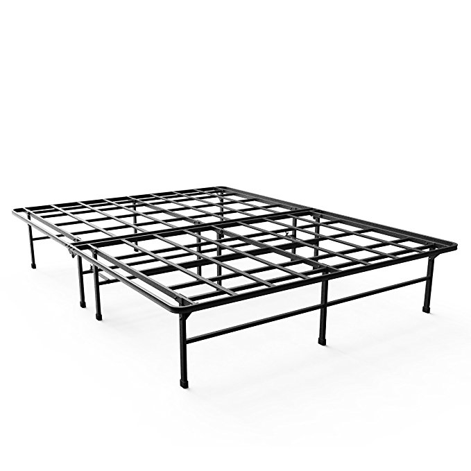 Zinus 14 Inch Elite SmartBase Mattress Foundation, for Big & Tall, Extra Strong Support, Platform Bed Frame, Box Spring Replacement, Sturdy, Quiet Noise Free, Non-Slip, Twin