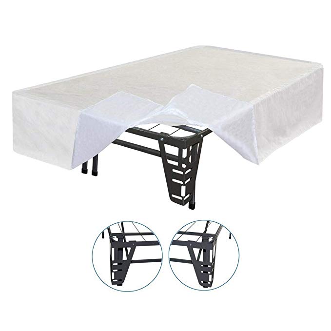 Best Price Mattress New Innovated Box Spring Metal Bed Frame with 2 brackets, California King