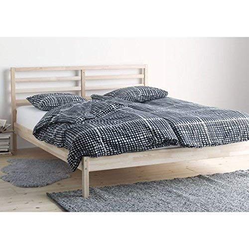 Ikea Tarva Full Size Bed Frame Solid Pine Wood Brown